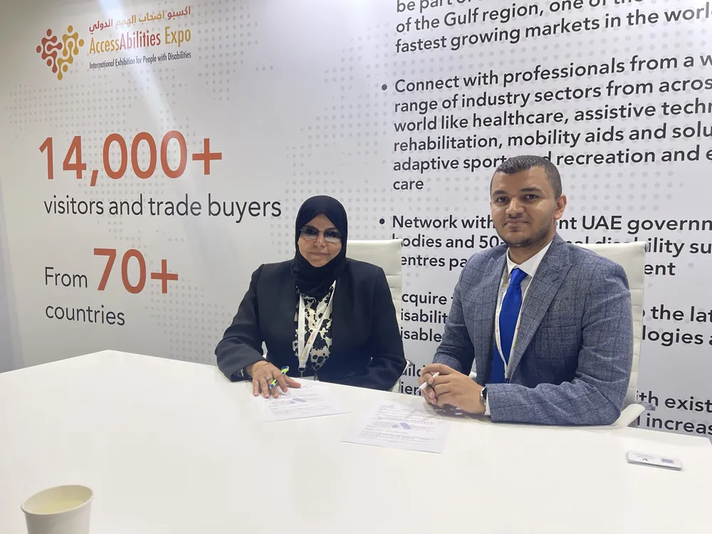 توقيع مذكرة تفاهم في AccessAbilities Expo 2024